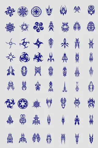 矢量欧式花纹装饰花纹