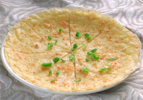 小吃土豆煎饼美食素材