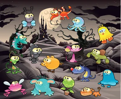 卡通海底动物 卡通海底动物