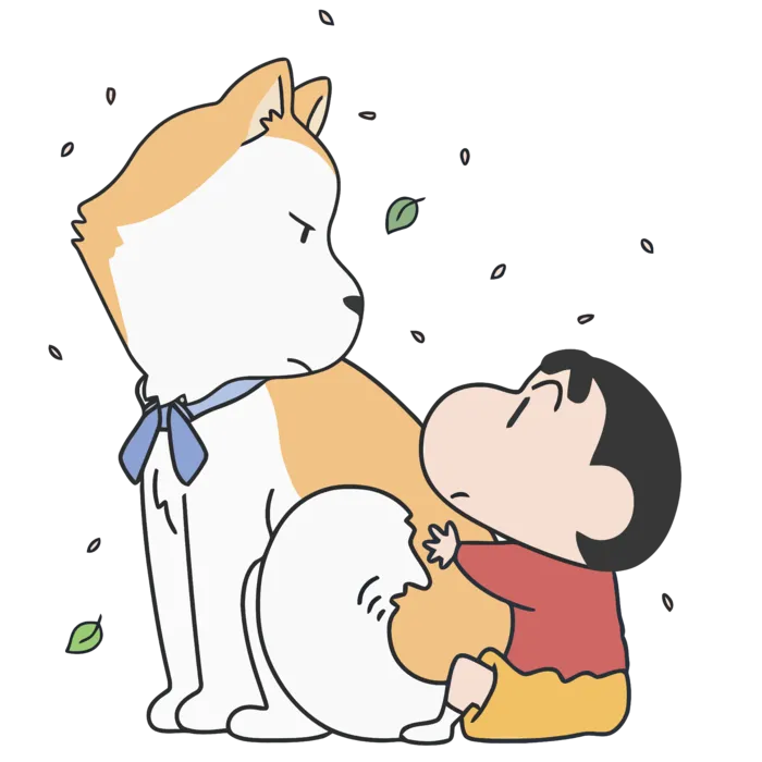 蜡笔小新可爱人物免扣素材