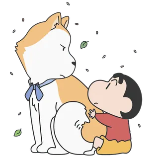 蜡笔小新可爱人物免扣素材