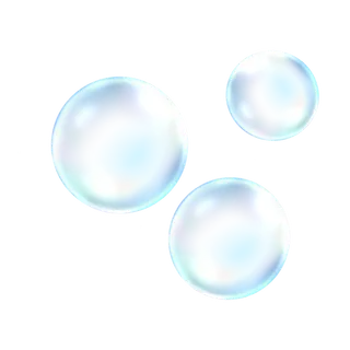 水泡气泡效果PNG素材免扣