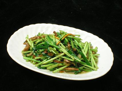 家常菜|美食|菜谱|菜单|0272蓠蒿炒腊肉 家常菜|美食|菜谱|菜单|0272蓠蒿炒腊肉