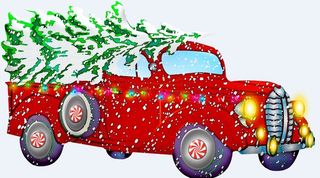 圣诞节冬天背景风景