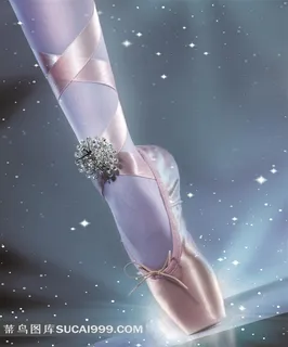 星空下的芭蕾舞鞋飞舞图人体器官图