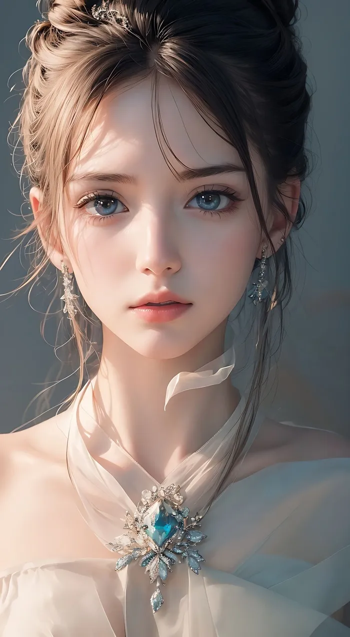 深邃动人的高鬓女孩