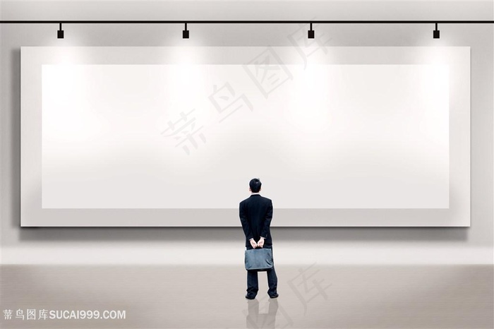 空白展板灯光光效展示