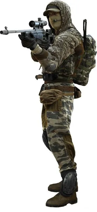 士兵 PNG免抠(332x721)