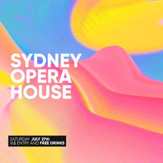 超酷创意抽象色彩渐变背景