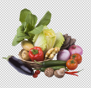 蔬菜组合免抠实物摄影