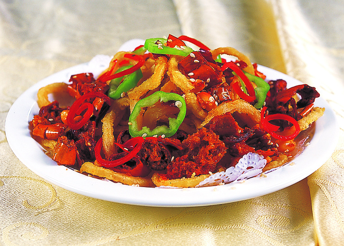 0911LCH-240脆辣鱿鱼圈