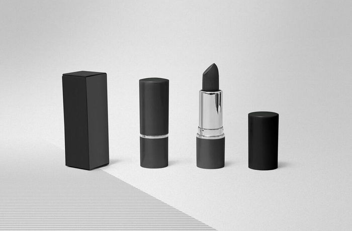口红包装vi样机psd模版下载