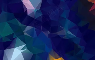 炫彩几何图形背景 几何艺术设计 多边形背景图片