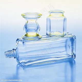 玻璃工艺-一个倒放的玻璃酒瓶