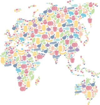 城市地图网络科技分布科技kv主视觉素材