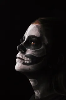 恐怖鬼妆图片 恐怖鬼妆图片