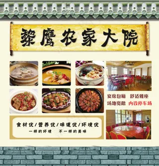 2021乡村土菜馆海报物料