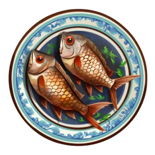 烤鱼盘免抠