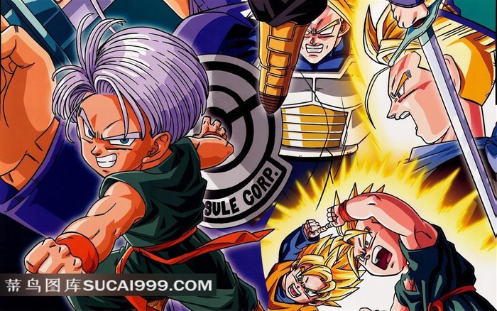 龙珠动漫插画人物插画