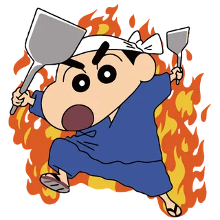 蜡笔小新可爱人物免扣素材