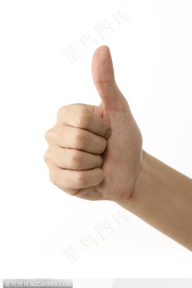手势喻意-好样的