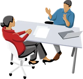 彩色矢量卡通商务团队人物 免抠