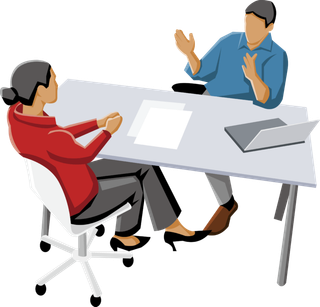 彩色矢量卡通商务团队人物 免抠