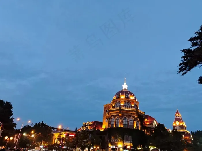 繁华的都市
