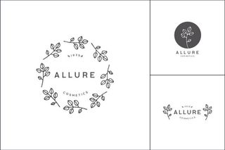 手绘标志LOGO素材