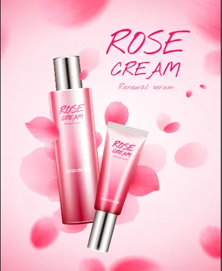 设计广告化妆品素材