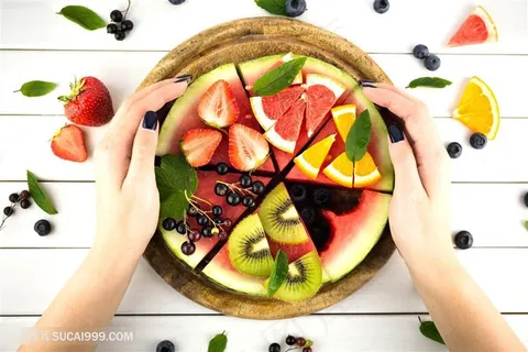 新鲜的夏季水果拼盘高清图片 新鲜的夏季水果拼盘高清图片