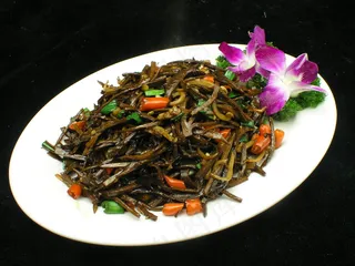 2895烟笋烧墨鱼丝