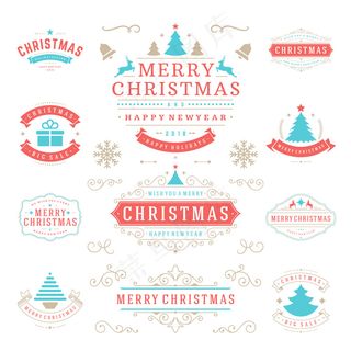 圣诞节装饰元素