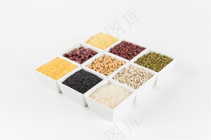 多种粮食摄影
