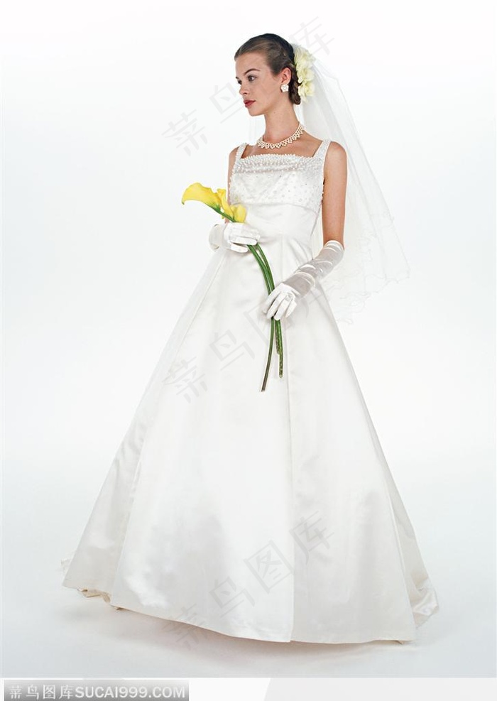 婚礼物语-握着花的新娘