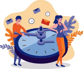 扁平化人物场景办公互联网等距ai矢量设计网页海报UI素材插画