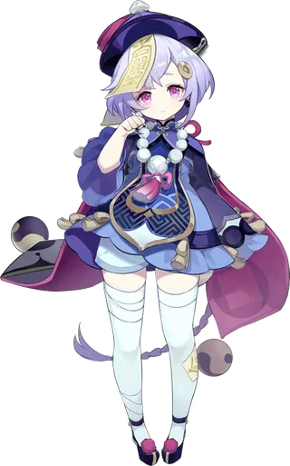 原神七七全身图免扣素材