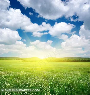 草原上的唯美风景图片 草原上的唯美风景图片