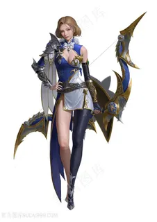 铠甲美女武士图片