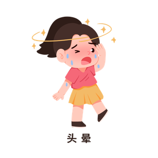 手绘夏季预防中暑科普医疗插画