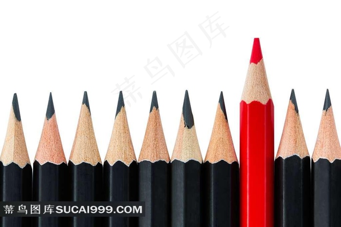 红黑两色铅笔背景