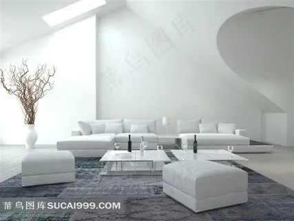 欧式客厅设计模板