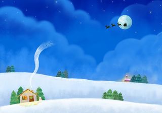 图片设计素材背景圣诞节日主题