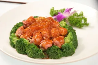 碧绿鲍翅燕（燕丸、鱼翅、西兰花）