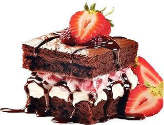 共享合成写实AI生成草莓巧克力蛋糕甜品PNG