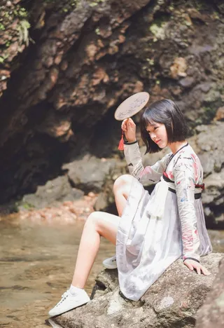 摄影图片人物美女模特照片