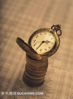 钱币与怀表图片
