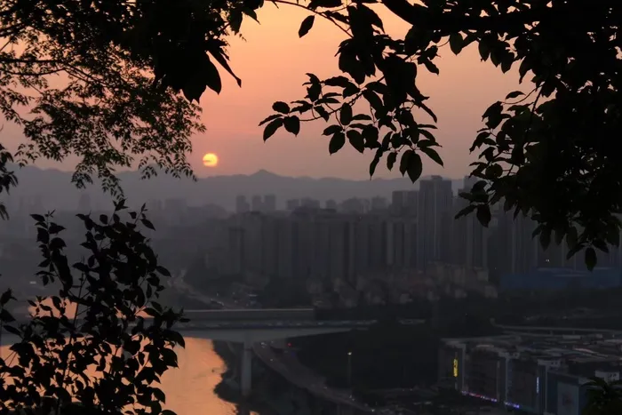 高清落日大图