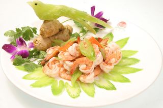 42 西芹凤尾虾-徐水大酒店