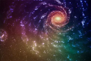 唯美星空背景高清图片